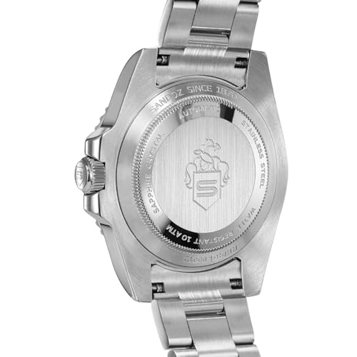 Image of SANDOZ Chanet Premium Embossed Dial Automatic Watch for Men - SZWGL0001202