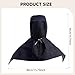 YsXoWiui Denim Work Cap Work Hat Full Head Cover Protector Flame Retardant Windproof Dustproof Reusable Welding Cap, Style A