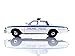 1989 Chevy Caprice White with Blue Stripes City of Chicago Police Department Artisan Collection 1/18 Diecast Model Car by Greenlight 19128