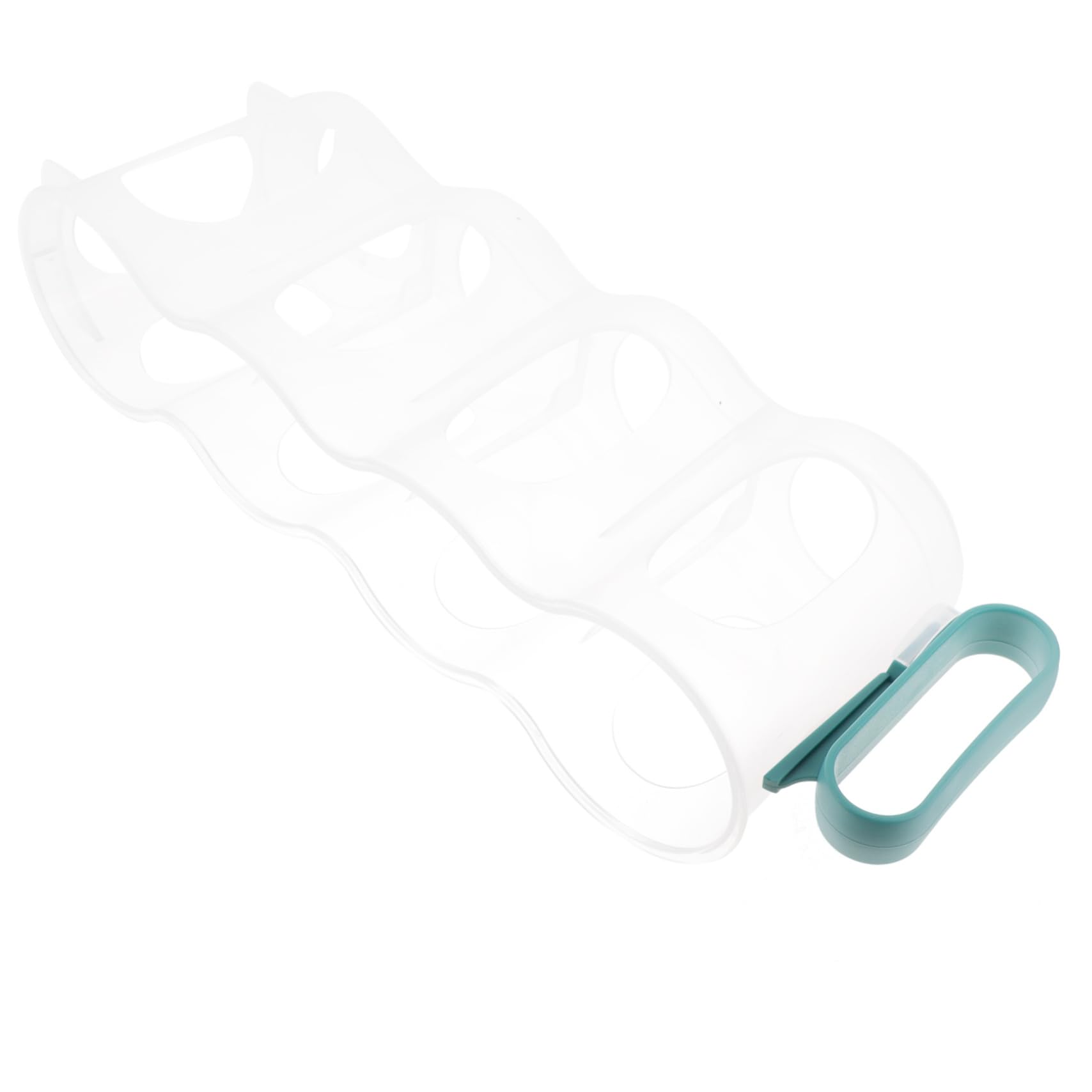 PRETYZOOM 2pcs Refrigerator Beverage Holder Transparent Can Organizer for Soda Beer Canned Food Storage Space-Saving Dispenser for Kitchen Bar Cafe Stackable Design for Easy Access and