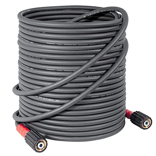 YAMATIC Super Flexible Pressure Washer Hose 100FT 1/4