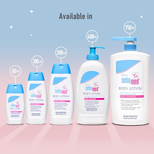 Image of Sebamed Baby Body Lotion|pH 5.5|Vegan|200 ml