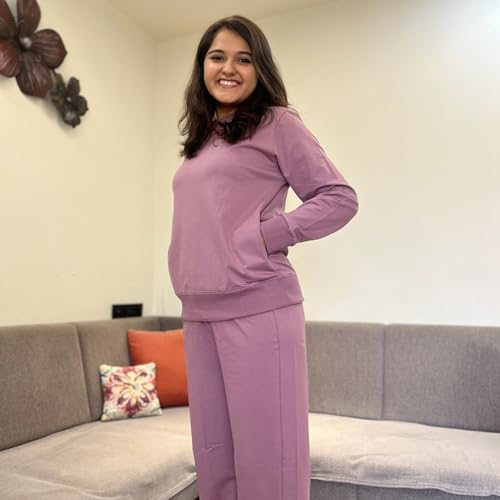 Image of Women's Co-Ord Set Relaxed Fit for Women | Two Piece Suit Top & Pant| Full Sleeve Cord Dress for Women | Casual Wear Co-ord Set for Women