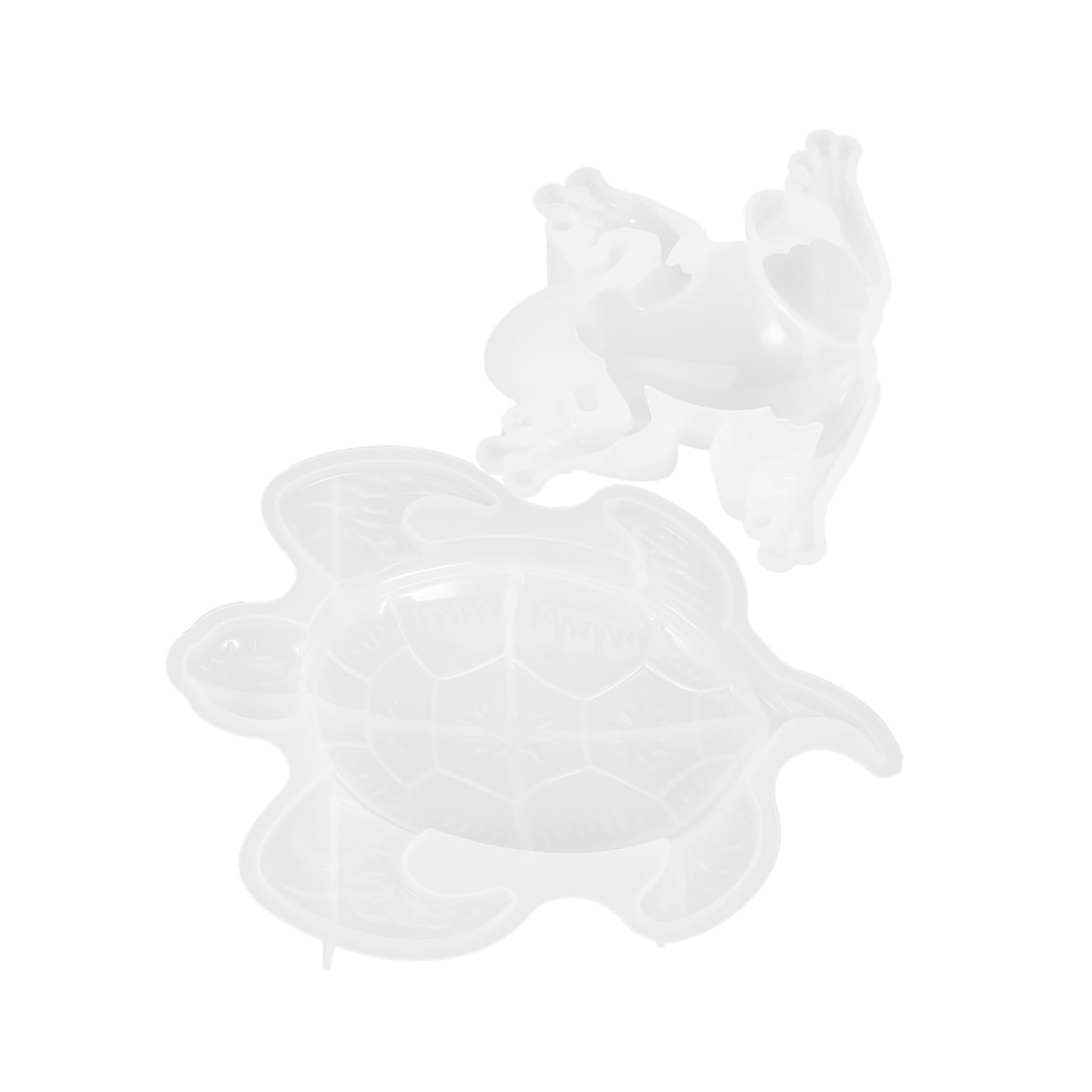 VILLCASE 8 Pz Stampo in Silicone Stampo Epossidico Decorativa o a Forma Di Colata Di Silicone Fai Da Te Per Parete in Bianca Gel Di Silice