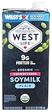 West Life Organic Unsweetened Soy Milk, 32 Fl Oz