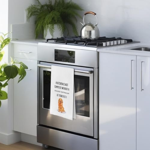 Gqtt-Golden-Retriever-Dish-Towels-Golden-Decorative-Waffle-Weave-Kitchen-Towels-Hand-Tea-Towel-Gifts-1624-Inches Gqtt Golden Retriever Dish Towels Golden Decorative Waffle Weave Kitchen Towels Hand Tea Towel Gifts 1624 Inches