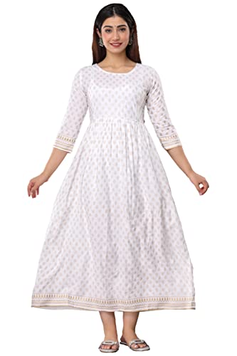 Image of Women's Floral Printed Cotton Maternity Dress Kurti with Feeding Zipper, Maternity Gown for Women, Feeding Dress, Maternity Kurti