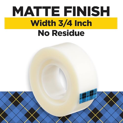 Scotch Wall-Safe Tape, 2 Refill Rolls, 3/4 in x 1,296 in - image 2