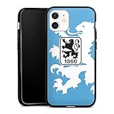 DeinDesign Silikon Hülle kompatibel mit Apple iPhone 12 Mini Case schwarz Handyhülle TSV 1860 München Offizielles Lizenzprodukt Wappen