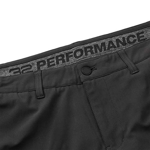 32 DEGREES Mens Ultra Flex Pants, Black, 34-303