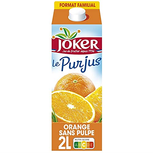 Joker – Le Purer Saft, Orange, 2 l, 2 Stück – Verkauft im Set