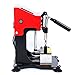 Manual Heat Press Machine Dual Heating Plates High Pressure Hot Press Stamping Machine 900W Hot Embossing Machine 0~400℉ for PU Leather, Plastic Particles, Dried Flower and Plant