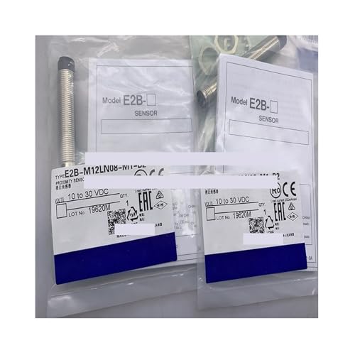 Détecteur de proximité E2B-M12LN08-WP-B2 robuste en laiton nickelé
