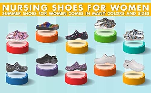 Comfort Trends Butterfly Womens Medical Shoes EVA Clogs (Black Butterfly, 6) Review | Image 5