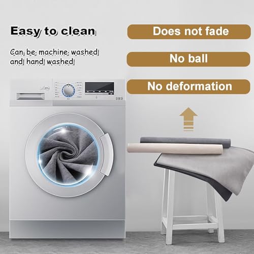 VFDC Sofa Überzug L Form, Sofabezug 1 2 3 4 Sitzer, Couch Überzug Katze Hundeschutz, Sofa Cover rutschfest Universal, Sofaüberwurf Baumwolle, 70 * 120cm