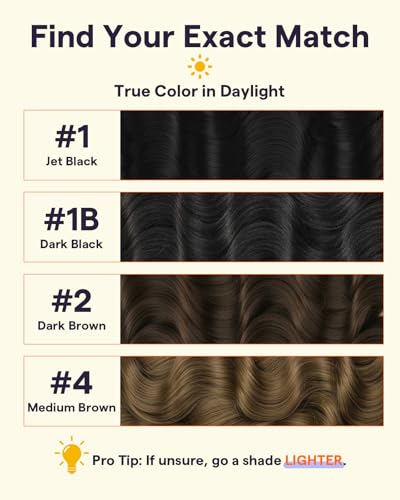 Image of Full Shine Medium Brown Clip in Extensions Human Hair | Clip in Brown Hair Extensions, Smooth Blend, for Work, 14 Inch 3 Pcs 60g