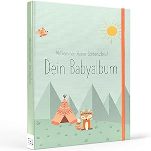 Mein erstes Jahr – Babyalbum erstes Jahr – Baby Album – Erinnerungsbuch Baby – Babytagebuch – Baby Erinnerungsbuch – Babybuch zum Eintragen – Mädchen und Jungen – TWIVEE