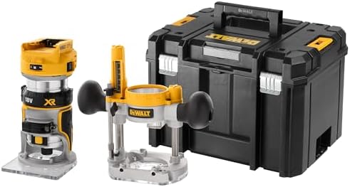 DEWALT - Affleureuse Défonceuse Compacte Brushless XR 18V 1/4" (8...