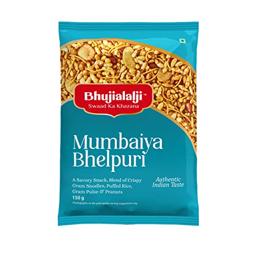 Image of Bhujialalji Chiwda mix (Combo pack of 5) 750g | Mumbaiya bhel | Soya crunch | Punjabi tadka | Soya stick | Rajasthani Namkeen | indian Spices | Indian Tea Time Fresh & Mixture | Ready to eat.