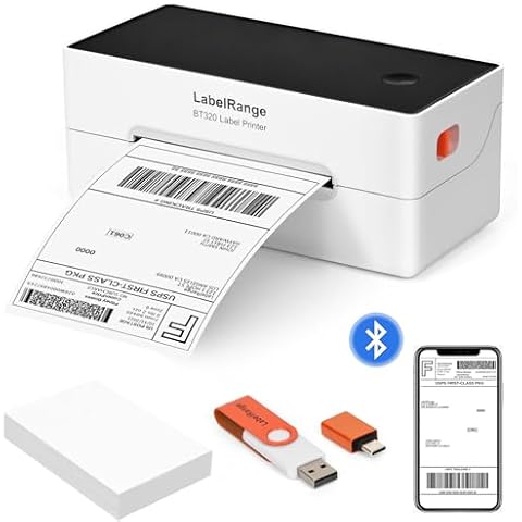 LabelRange Bluetooth Thermal Label Printer Cover
