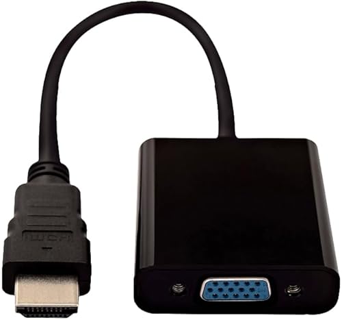 V7 Cblhdavblk-1N Adaptador HDMI a VGA Negro