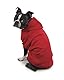 Zack & Zoey Basic Hoodie für Hunde, 40,6 cm, Größe M, Tomatenrot