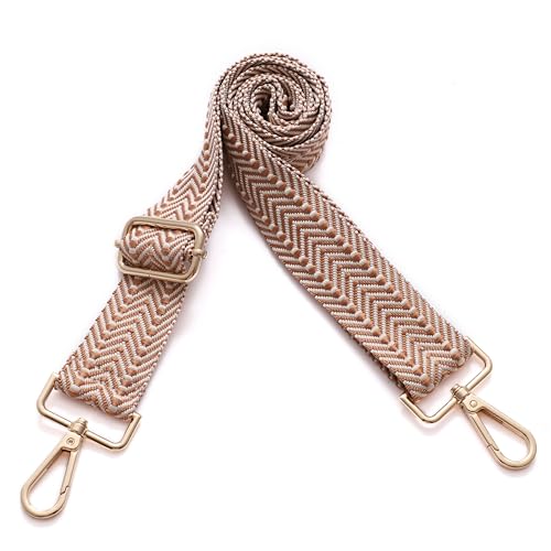 Image of S-Jacorry Purse Strap Replacement Crossbody Wide Shoulder Strap Adjustable Canvas Straps Handbag Strap Replacement Belts