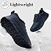 GUCTQY Work Shoes for Men Non Slip Waterproof Kitchen Chef Restaurant Food Service Leather Nursing Lightweight Walking Casual Fashion Men Shoes Blue Size 8.5