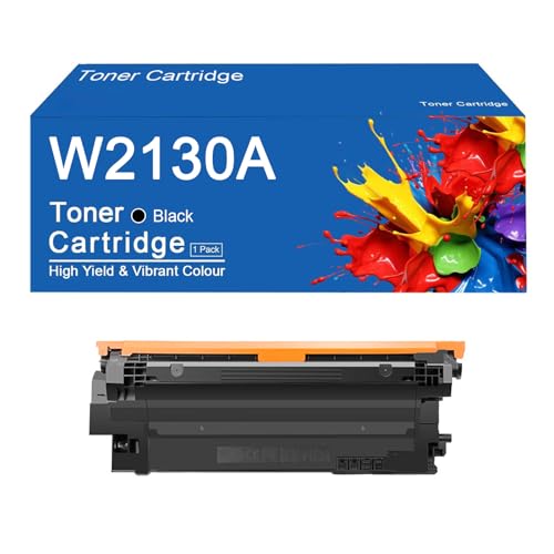 Toner de remplacement W2130A noir compatible HP Color LaserJet Enterprise 6700dn