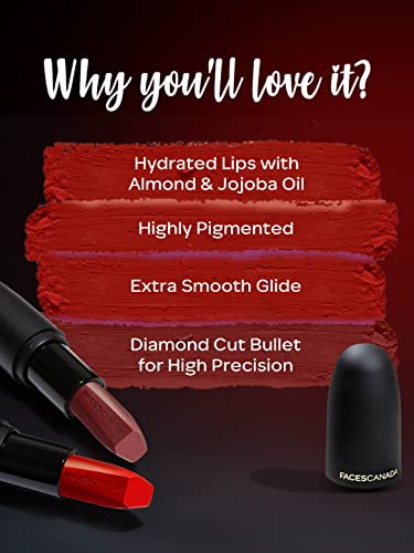 FACESCANADA-Weightless-Enriched-With-Jojoba-and-Almond-Oil-Highly-Pigmented-Stroke-Color-Keeps-Lips-Moisturized-Matte-Lipstick-Brown-Buff-Nude-4gm