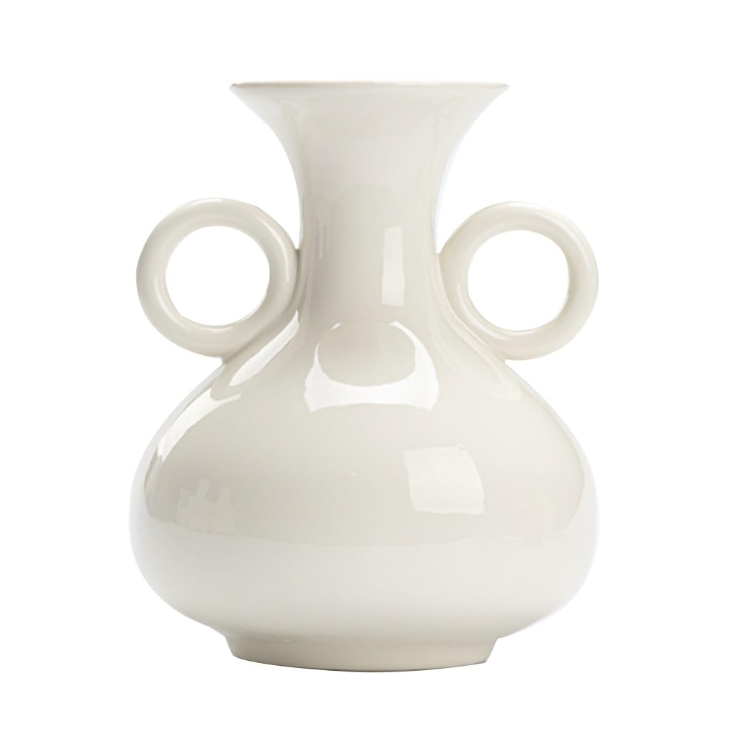 Vase blanc antique stable pour sublimer vos étagères vides