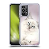 Head Case Designs Chat Poupée De Chiffon Blanche Races de Chat Populaires Coque en Gel Doux Compatible avec Samsung Galaxy A23 / 5G (2022)