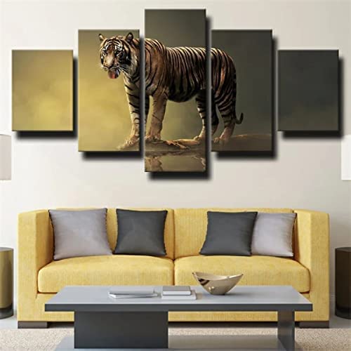 Affiche Grand Format Tigre pour Habiller un Mur Vide de Salon