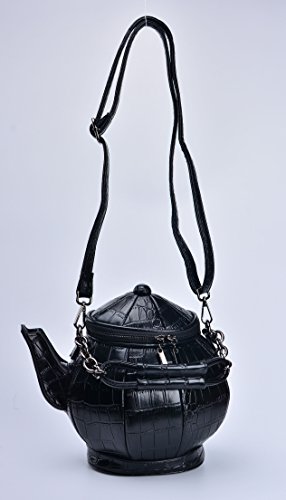 Gothic Purse for Women Teapot Handbag Alice Shoulder Bag Crossbody2