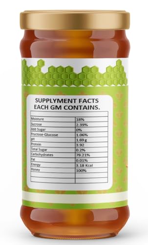 Image of Indu Foods Forest Honey, 100% Virgin Raw and Natural, Unprocessed, Rich in Antioxidants, Healthy Sweetener