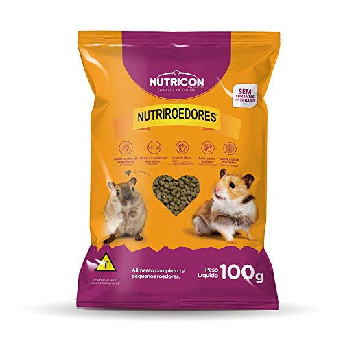 Nutriroedores 100gr Nutricon Para Hamster Adulto