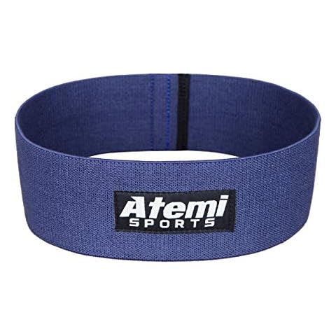 Resistance Hip Band | Glute Activation Band for Men or Women | Free Exercise Guide | Glute Resistance Band for Thigh, Hip and Booty Exercise (Blue, M/L) Cover
