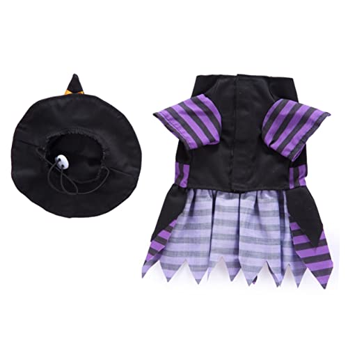 Disfraz Halloween Bruja para Perro Talla M miniatura 7