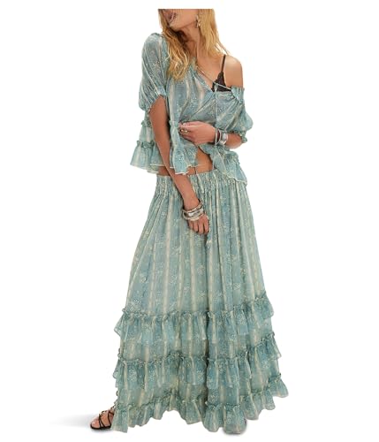 Free People womens Morning Mist Maxi Set