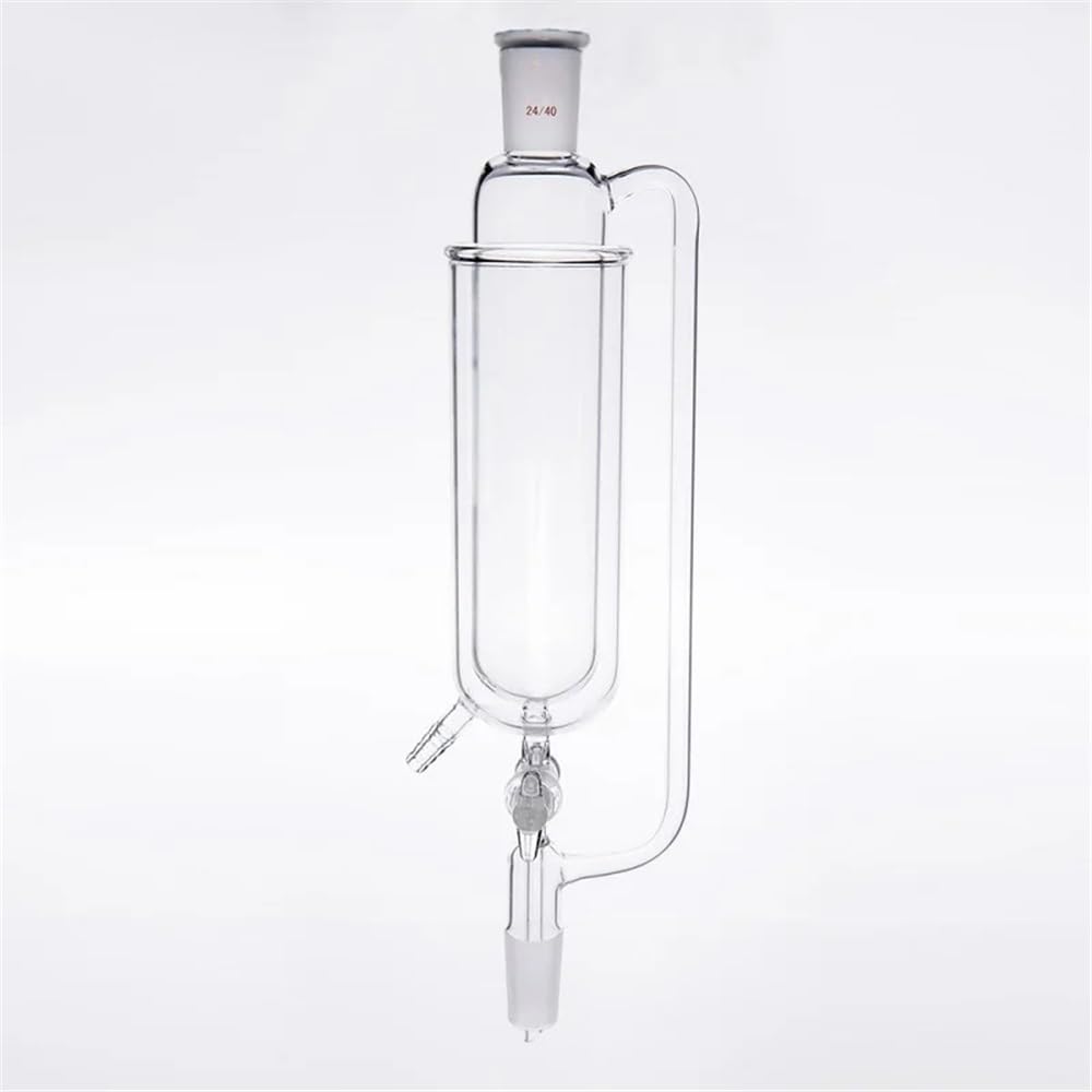 Verrerie et matériel de laboratoire Entonnoir goutte à goutte à pression constante avec refroidissement par enveloppe sans marques de graduation Entonnoir supplémentaire F62(F622460JT)