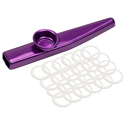 Compagnon de FlûTes D’Instruments de Musique Kazoo en MéTal 18 PièCes avec Diaphragmes Kazoo pour Guitare, UkuléLé… - Les Beatles, Paul McCartney, John Lennon, RIngo Starr, George Harrison Compagnon de FlûTes D'Instruments de Musique Kazoo en MéTal 18 PièCes avec Diaphragmes Kazoo pour Guitare, UkuléLé… – Image 8