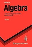 [(Algebra)] [By (author) Gert Böhme] published on (August, 1996) - Gert Böhme 