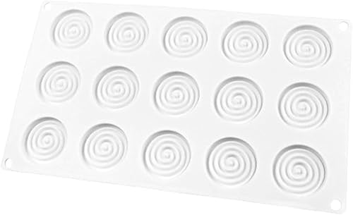 Miniatura 9 de Círculo molde de silicona redondo Tourbillon molde de silicona diámetro 8 pulgadas