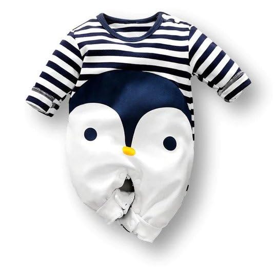 Penguin Newborn Romper & Onesie Set - Baby Girl & Boy Outfit - Newborn Clothes - Gift