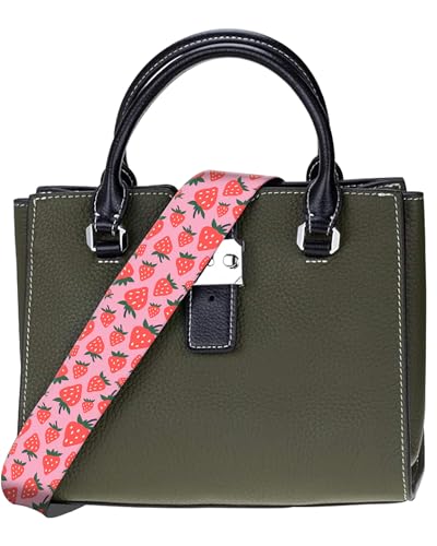 Image of Purse Strap Replacement Crossbody 2 inch Wide Shoulder Strap, Cute Handbag Strap Bag Strap Replacement Belts Adjustable
