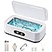 Produktbild Ultraschallreinigungsgerät, 650ML Ultraschallreiniger Brille,48KHz Schmuckreiniger Ultraschall, Ultraschall Reinigungsgerät, Ultrasonic Cleaner mit 5 Zeitfunktionen für Brillen,Schmuck,Uhren,Münzen