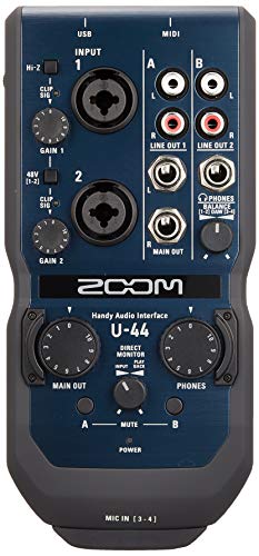 ZOOM U-44 ハンディポータブルオーディオインターフェイス の商品画像 2