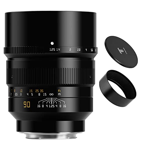 Amazon | TTArtisan 90mm F1.25 フルサイズ マニュアルフォーカス