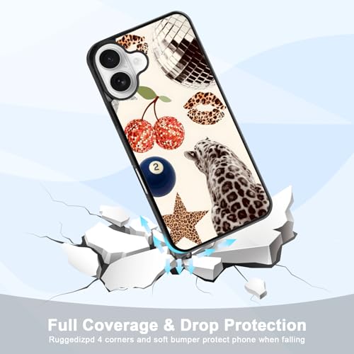 Coque iPhone 16 anti-choc léopard beige pour protéger votre écran avec style