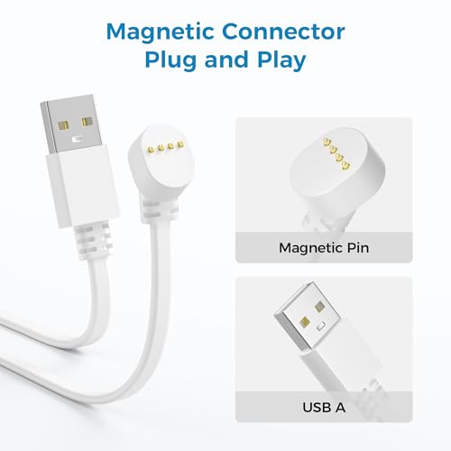 Itramax Kabel für Google Nest Cam Outdoor oder Indoor,Akku,10M Langes Wetterfestes Ladekabel mit Ladegerät 5V2A für Nest Kamera(Akku),Dauerladekabel,Outdoor Indoor Kabel